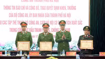 Bộ Công an khen thưởng các đơn vị lập thành tích xuất sắc