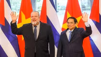 Lễ đón Thủ tướng Cuba Manuel Marreo Cruz thăm chính thức Việt Nam