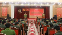 Khai mạc lớp tập huấn điều lệnh, quân sự, võ thuật trong CAND