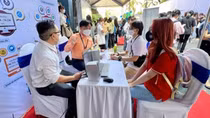 Gần 5.000 người tham gia Ngày hội Triển lãm Công nghệ và Tuyển dụng 2022