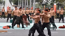 Khai mạc Hội thi Điều lệnh, bắn súng, võ thuật CAND bảng thi số 5