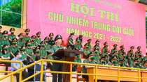 Học viện ANND tổ chức Hội thi Chủ nhiệm trung đội giỏi