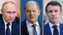 Ông Putin cảnh báo lãnh đạo Đức, Pháp không gửi vũ khí cho Ukraine
