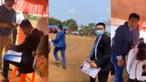 Phạt 100 triệu đồng doanh nghiệp dựng rạp bán đất nền