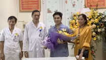 Đại uý Công an nhiễm COVID-19 nguy kịch được Bệnh viện 19-8 cứu sống