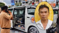 Ngáo đá tông xe cứu thương tung cổng bệnh viện dương tính với 3 loại ma túy