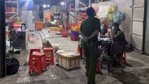 Tiêu hủy gần 1,3 tấn nội tạng trâu, bò ngâm hóa chất