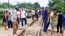 Bất cẩn khi băng qua đường sắt, một phụ nữ tử vong