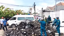 Tìm thấy thi thể ba mẹ con nạn nhân vụ cháy nhà ở Ninh Thuận
