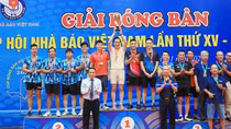 Bế mạc giải Bóng bàn Cúp Hội Nhà báo Việt Nam lần thứ XV