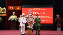 Đại tá Lê Ngọc Châu nhận nhiệm vụ Tư lệnh Bộ Tư lệnh Cảnh sát cơ động