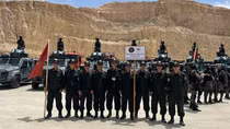Bộ Công an cử đoàn tham gia cuộc thi chiến binh thường niên tại Jordan