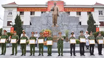 365 lượt tập thể, cá nhân Công an tỉnh Ninh Bình được khen thưởng trong 6 tháng đầu năm