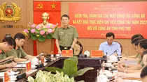 Đoàn kiểm tra số 2 Bộ Công an làm việc tại Công an tỉnh Phú Thọ