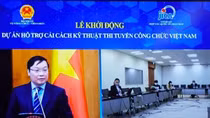Nhật Bản hỗ trợ cải cách kỹ thuật thi tuyển công chức Việt Nam