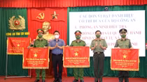 Công an Tây Ninh đấu tranh hiệu quả với tội phạm và phòng, chống dịch bệnh