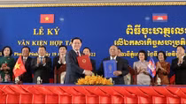 Chủ tịch Quốc hội Việt Nam và Campuchia hội đàm, ký kết thỏa thuận hợp tác
