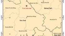 Kon Tum động đất 3,2 độ richter ngay trước bão Noru