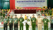 Công an Cao Bằng tổ chức Hội thi tìm hiểu nghiệp vụ lực lượng CSND