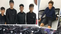 Băng nhóm "tuổi mầm" gây ra hàng loạt vụ cướp táo tợn sa lưới