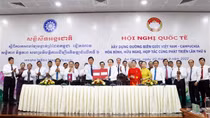 Xây dựng đường biên giới Việt Nam - Campuchia hòa bình, hữu nghị, hợp tác cùng phát triển