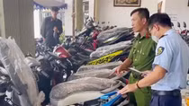 Phát hiện nhiều xe mô tô giá trị cao không rõ nguồn gốc, xuất xứ