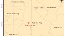 2 trận động đất liên tiếp tại Kon Tum, vùng giáp ranh Quảng Nam bị rung chấn mạnh