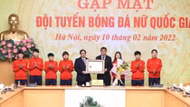 Các tuyển thủ Đội tuyển bóng đá nữ Quốc gia là “những cô gái kim cương”