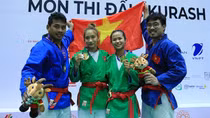 Kurash, môn thể thao lạ “mở hàng” vàng SEA Games rực rỡ cho Việt Nam