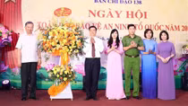 Bộ trưởng Tô Lâm dự Ngày hội toàn dân bảo vệ An ninh Tổ quốc phường Quán Thánh