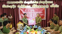 Công an tỉnh Quảng Bình thăm, chúc Tết Công an 2 tỉnh Savannakhet và Khăm Muộn