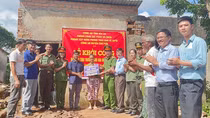 Công an tỉnh Gia Lai xây dựng nhà tình thương cho hộ nghèo
