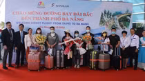 Du khách Đài Loan có mặt tại Đà Nẵng sau 2 năm ảnh hưởng dịch COVID-19