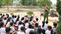 Trưởng Công an xã làm tốt công tác dân vận