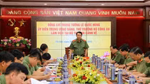 Tiếp tục xây dựng lực lượng Cảnh vệ CAND tinh nhuệ, hiện đại