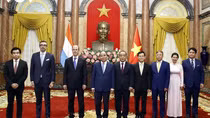 Chủ tịch nước tiếp Đại sứ Hà Lan, Hungary, Australia, Luxembourg trình Quốc thư