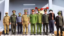 Bàn giao trụ sở làm việc cho Công an nước bạn Lào