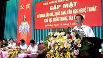 Phát huy vai trò của báo chí, xuất bản, văn học-nghệ thuật