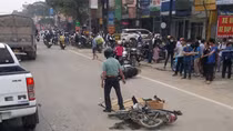 Điều tra vụ người phụ nữ bị xe ô tô rơ moóc cán tử vong