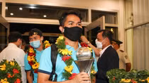 Nhóm đầu tiên của tuyển U23 Việt Nam đã về nước