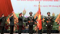 Thanh niên Quân đội đón nhận Huân chương Bảo vệ Tổ quốc hạng Nhất