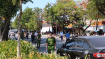 Một trong hai tiệm vàng tại Huế bị cướp đã mở cửa trở lại