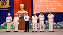 Khen thưởng tập thể, cá nhân khám phá nhanh các vụ trọng án