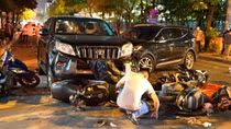 Chuyển hồ sơ vụ tài xế Santafe gây tai nạn sang Cơ quan điều tra Bộ Quốc phòng
