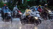 Ba miền mưa to, Hà Nội nhiệt độ giảm