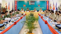 Sơ kết công tác phối hợp giữa Công an tỉnh Kiên Giang và Công an 3 tỉnh thuộc Vương quốc Campuchia