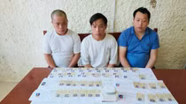 Bắt ổ nhóm làm giấy phép lái xe giả, tàng trữ thuốc phiện