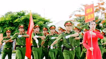 Khai mạc Hội thi điều lệnh, bắn súng, võ thuật CAND