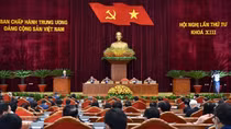Thông cáo báo chí về ngày làm việc thứ nhất Hội nghị Trung ương 4, khoá XIII