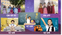 Cha con NSƯT Xuân Bắc cùng dàn sao vui Trung thu với thiếu nhi trong và ngoài nước